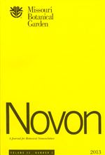NOVON 22(3), A Journal for Botanical Nomenclature