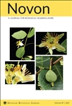Novon, A Journal for Botanical Nomenclature, Volume 29