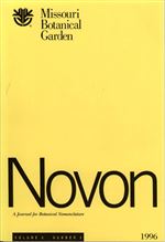 NOVON 06(2), A Journal for Botanical Nomenclature