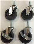 <b>4" Diameter Casters for All Model #3 Smokers</b>