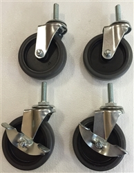 <b>4" Diameter Casters for All Model #3 Smokers</b>