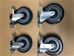 <b>5" Diameter Casters for All Model #4 & #5 Smokers</b>