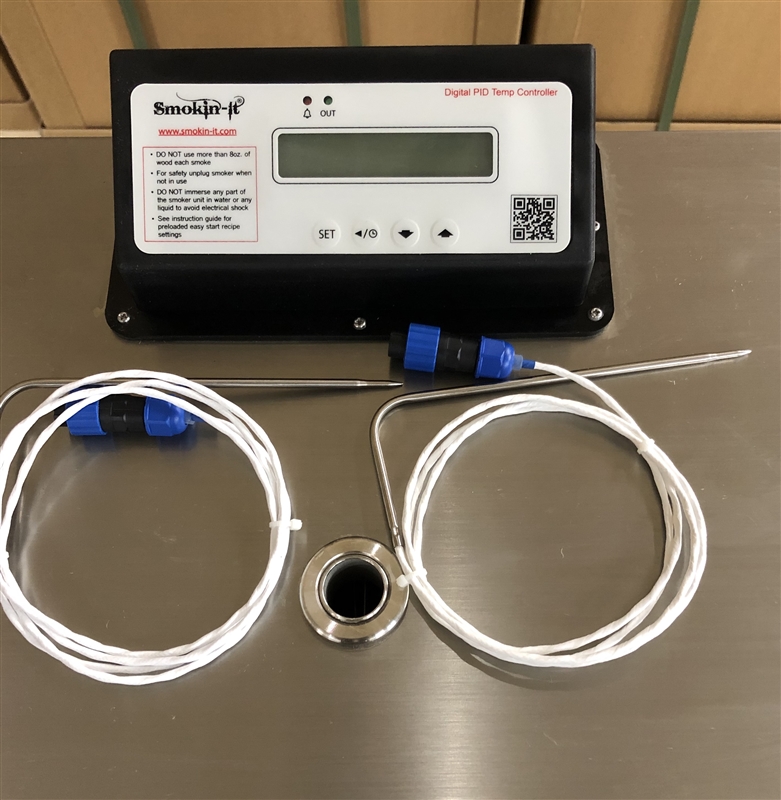 Dual Probe Wired Thermometer — SmokinTex Electric Smokers