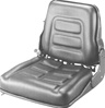 cs12 , gs12 , semi suspension forklift seat, cs12b , gs12b,  tug seat, tractor seat, gs12b, forklift seat,