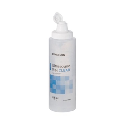 Ultrasound Gel McKesson Ultrasound and Laser Transmission 8.5 oz Bottle