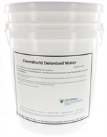 Deionized Water Type II Technical Grade - 5 Gallons