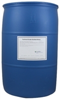 Technical Grade Distilled Water - 55 Gallons