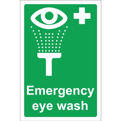 Eye wash Sign - A4