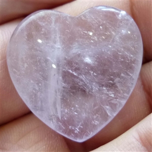 Amethyst Heart Small