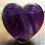 Fluorite Heart Small