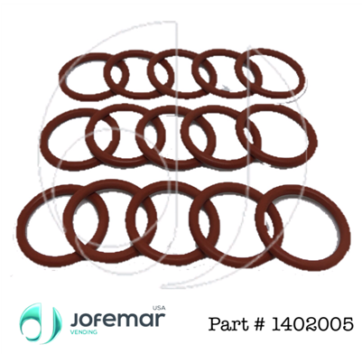 Container Worm Gear Silicone "O" Ring