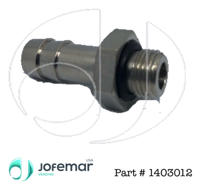 Metal fitting for Pump/Electrovalve