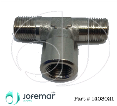 Return valve 2 male/ 1 female inlet