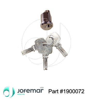 STS Lock and 3 Key Assembly ( G23 Only )