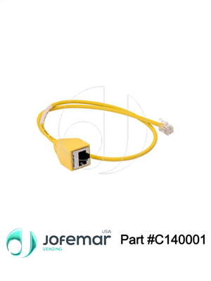 NAYAX VPOS Touch ETH RJ11 Male to RJ45 Female Cable