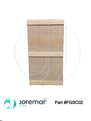 Front Glass Shipping Crate