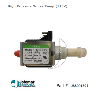 Refurbished High Pressure Water Pump (110V)