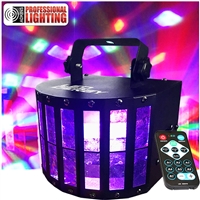 LED Derby DJ Light with Remote Control