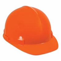 Jackson Safety SC-6 Cap Style Slotted, Non-Vented Safety Hard Hat, Orange