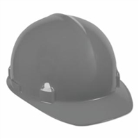 Jackson Safety SC-6 Cap Style Slotted, Non-Vented Safety Hard Hat, Gray