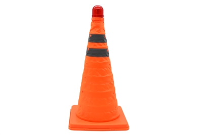 18 Inch Lighted Collapsible Traffic Safety Cone