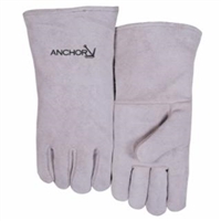 Best Welds 200GC Leather Cowhide Large Welderâ€™s Safety Gloves