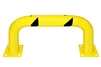 24-Inch Yellow Powder Coated High-Profile Machine Guard