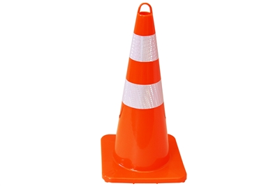 28â€ Orange Reflective Traffic Safety Parking Cone