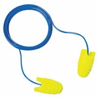 3M 312-6001 E-A-Rsoft Grippers Disposable Foam Earplugs With Cord