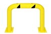 42-Inch Yellow Powder Coated High-Profile Machine Guard