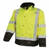 Pioneer 5400AU/5401AU Hi-Viz Yellow Ripstop Waterproof Safety Jacket