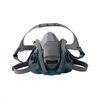 3M 6501QL Rugged Comfort Quick Latch Half Facepiece Reusable Respirator Mask, Small