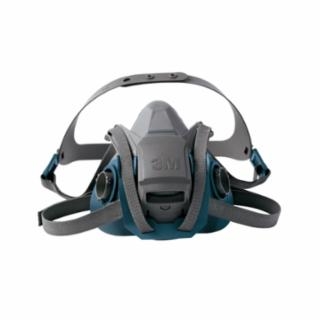 3M 6501QL Rugged Comfort Quick Latch Half Facepiece Reusable Respirator Mask, Small
