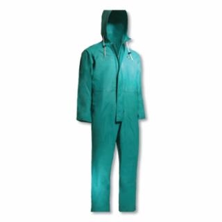 Onguard 7102000 Chemtex Green Chemical Resistant Safety Coverall with Hood