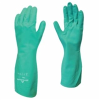 Showa 730 Green Chemical Resistant Nitrile Coated Safety Gloves