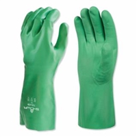 Showa 731 Green Chemical Resistant Nitrile Biodegradable Safety Gloves