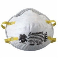 3M 8210 N95 Disposable Particulate Respirator with Two Straps