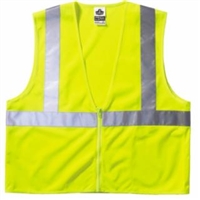Ergodyne 8210Z GloWear Lime Mesh Hi-Vis Safety Vest