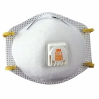 3M 8511 N95 Disposable Half Facepiece Particulate Respirator With Two Straps