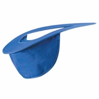 OccuNomix Hard Hat Shade for Regular Brim Hard Hats, Blue