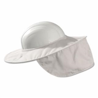 OccuNomix 899 Stow-Away Hard Hat Shade, White