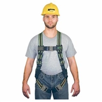 Honeywell E650 Miller DuraFlex Stretchable Fall Protection Safety Harness With Quick Connect Buckles