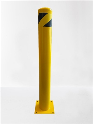 Powder-coated-steel-safety-traffic-bollard-posts 4.5"