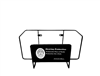 Rackâ€™Em 4006 Safety Glasses Dispenser for Boxes