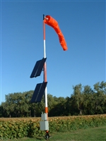 Solar Powered Windsock System