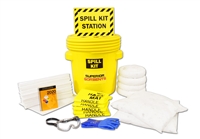 Superior Sorbents Standard Oil Only 20 Gallon Drum Style Spill Kit