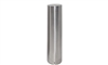 Durable 6-inch stainless steel bollard cover fits over existing posts for industrial and commercial safety
