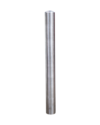 Fixed Stainless Steel Bollard 3-inch Diameter, American-Made