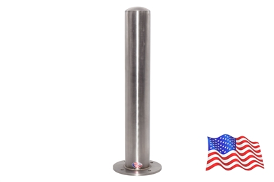 4" Diameter (4.5 OD) Stainless Steel Bollard