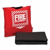 First Aid Only 21-65062x80 inch Wool Fire Blanket in Hanging Pouch